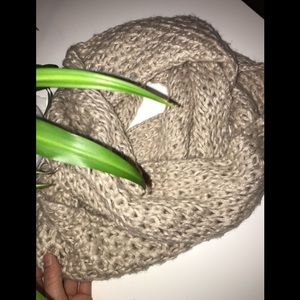 Tan Infinity Scarf